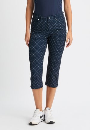 Pantaloncini 3/4 - micro r check navy
