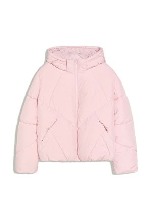 Bershka, HOODED - PUFFER JACKET - Veste d'hiver - light pink
