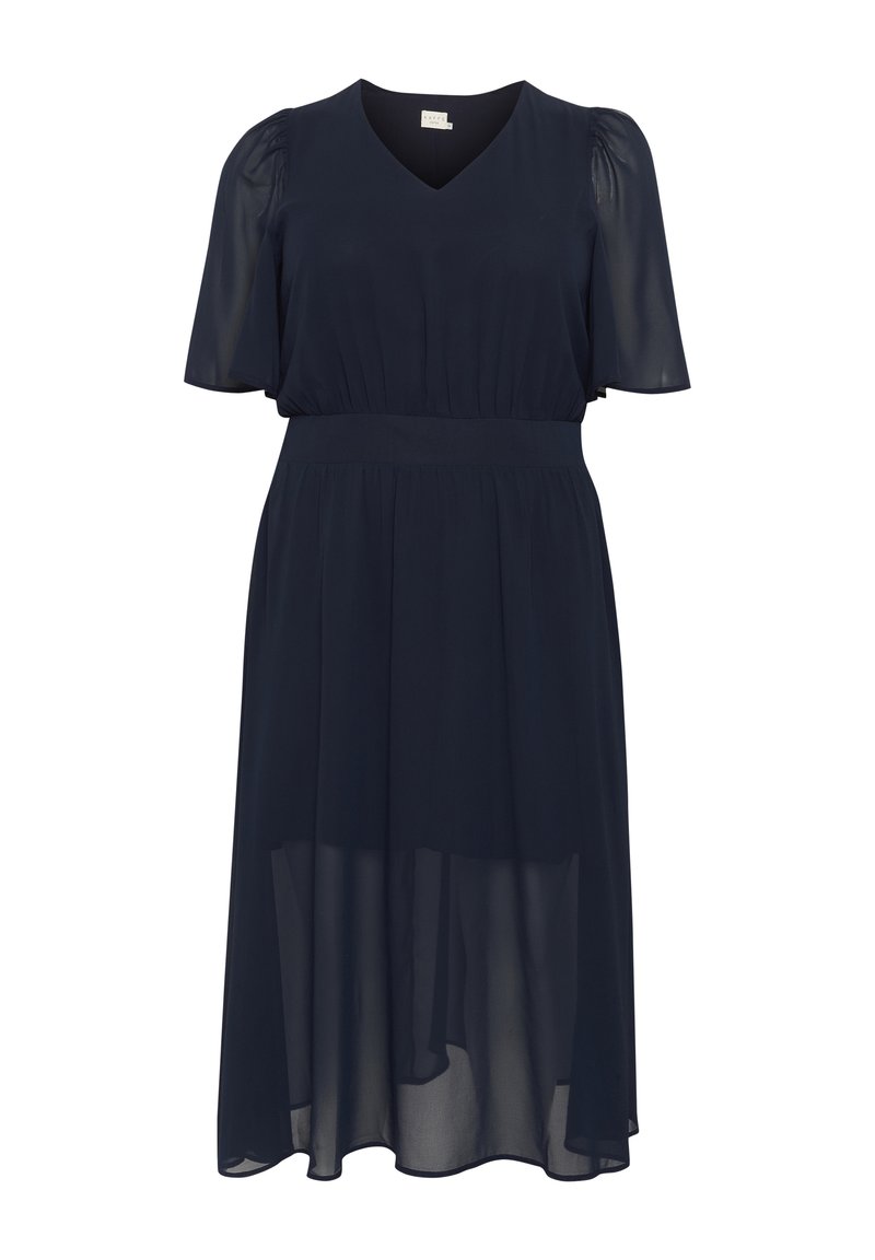 Kaffe Curve Jurk donkerblauw