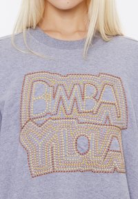 Bimba Y Lola LOGO BORDADO - Sudadera - gris oscuro melange