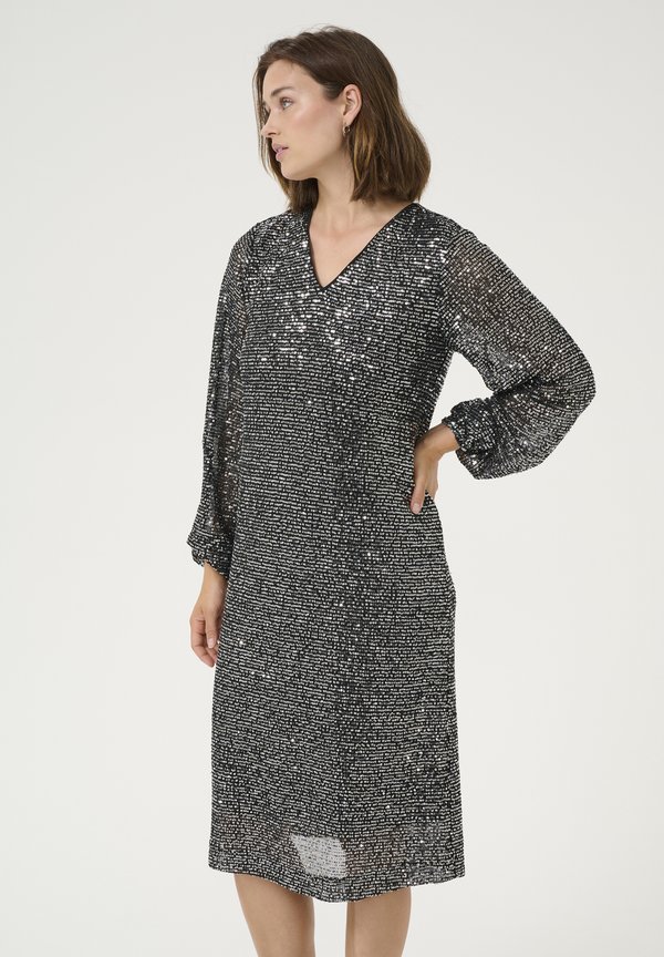 Cocktailkleid/festliches Kleid - silver sequin