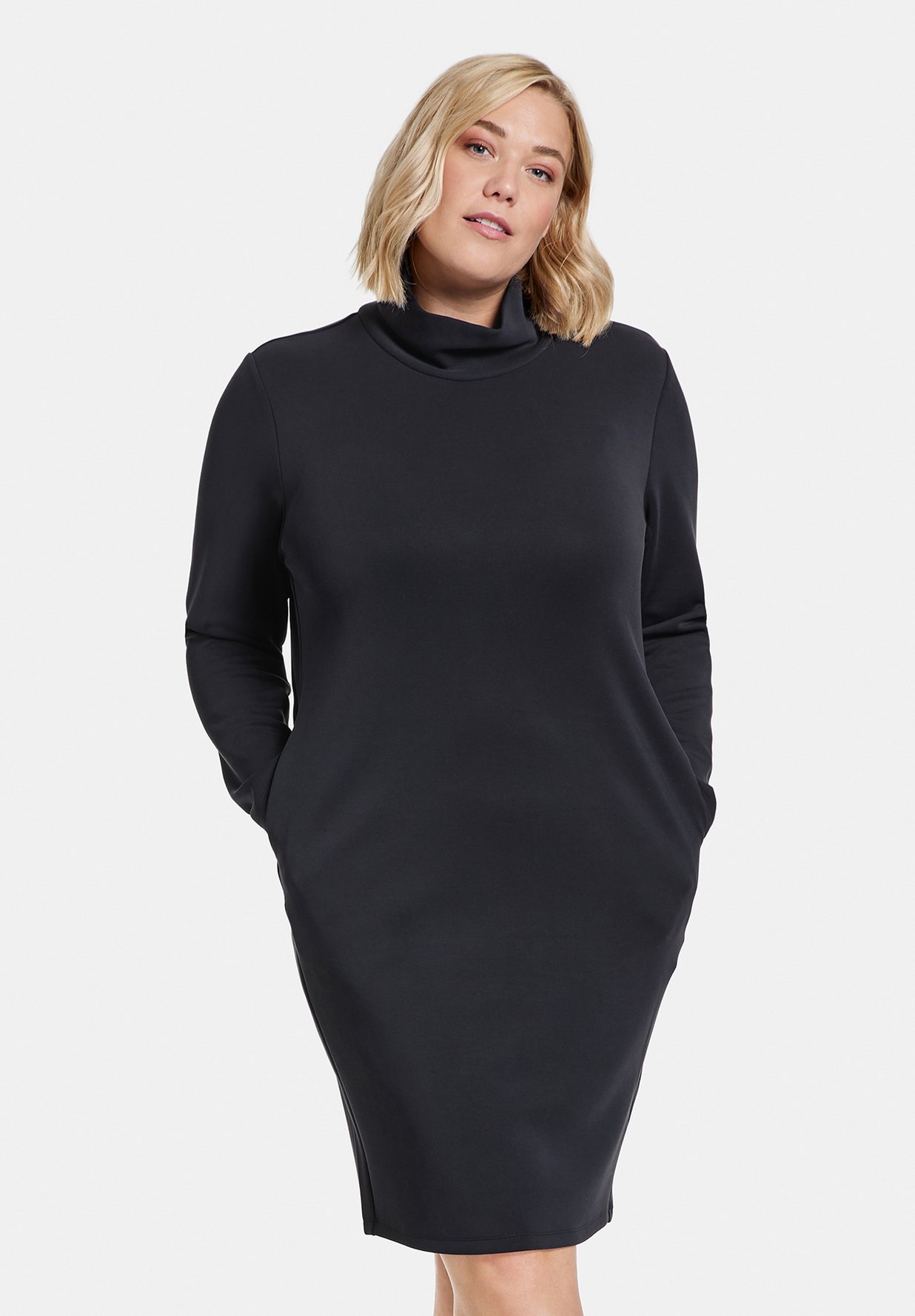Samoon MIT - Jumper dress - navy/dark 