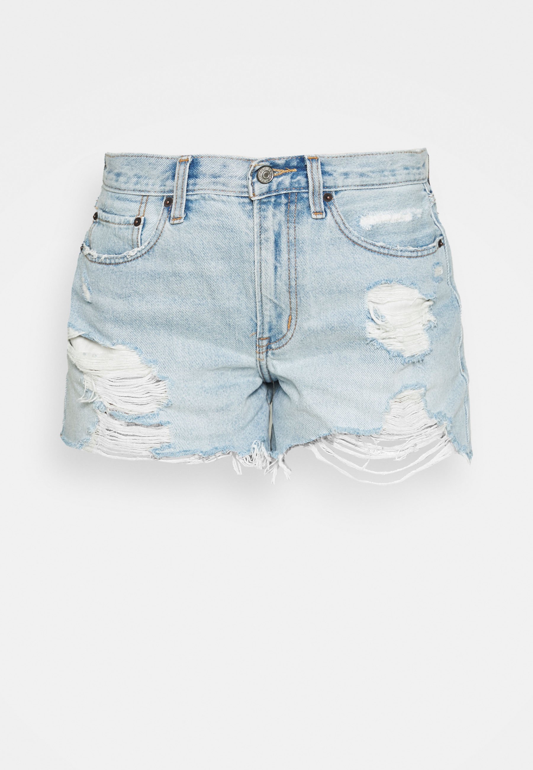 boyfriend jean shorts