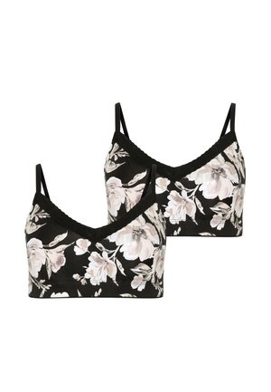 SOFT STRETCH - 2 PACK - Bustier - floral print
