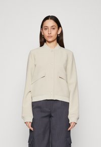 Vero Moda Tall - VMAMALA JACKET - Bomber stiliaus striukė - silver lining Miniatiūros vaizdas 1