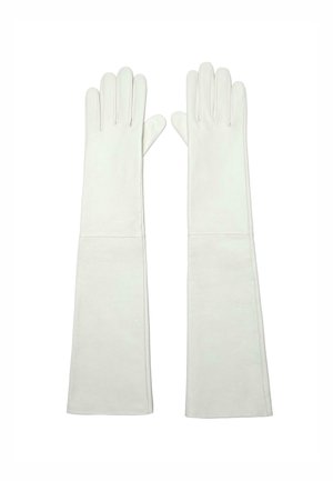 LONG  - Fingervantar - white