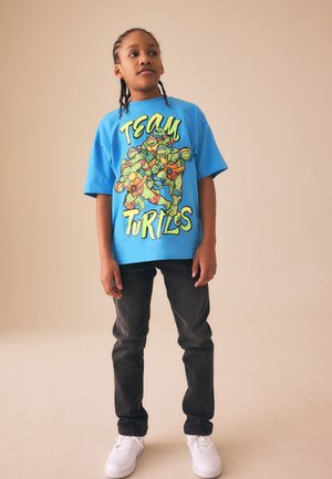 Next, REGULAR FIT - TEENAGE MUTANT NINJA TURTLES T-SHIRT. - Print T-shirt - blue