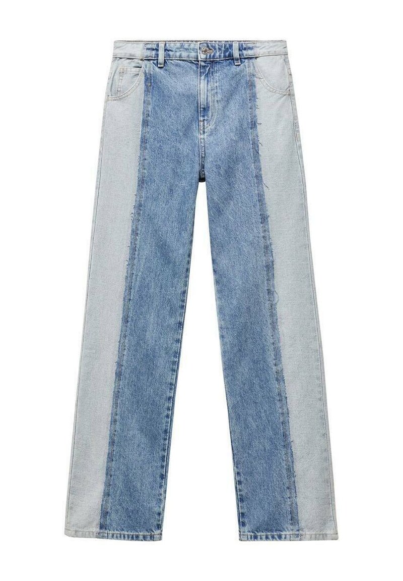 Mango Straight leg jeans blauw Mango Straight leg jeans blauw