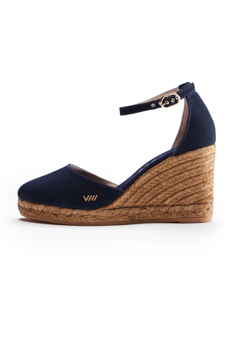 Damen Halbschuhe | VISCATA ESTARTIT Keilsandalette blue/blau - VX54471 Damen Halbschuhe | VISCATA ESTARTIT Keilsandalette blue/blau - VX54471