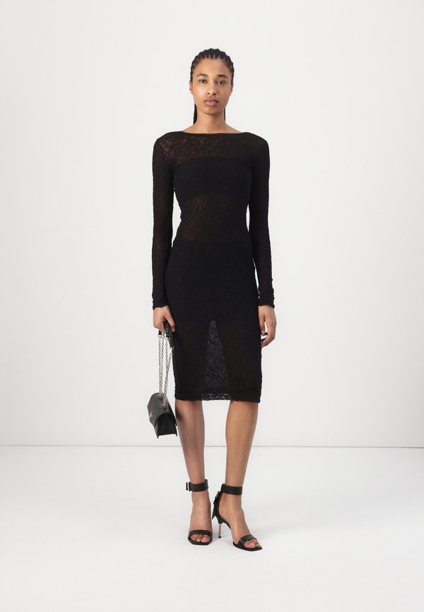 AARON ABITO STRECH - Freizeitkleid - nero limousine