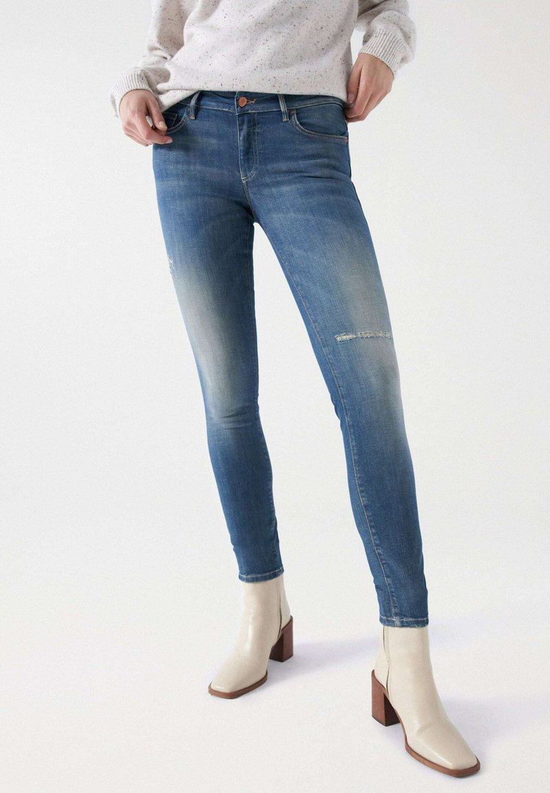 Salsa Jeans Jeans Skinny blau/vert ZALANDO.FR
