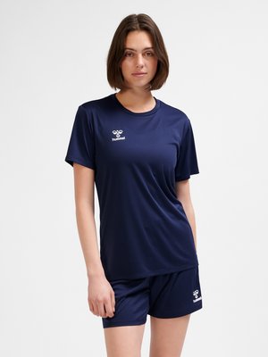 Hummel ESSENTIAL - Sports T-shirt - marine