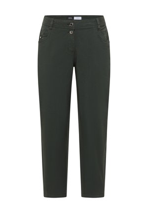 Cecil, MID WAIST BARREL LEG HOSE IM CASUAL FIT - Pantalon classique - faded olive