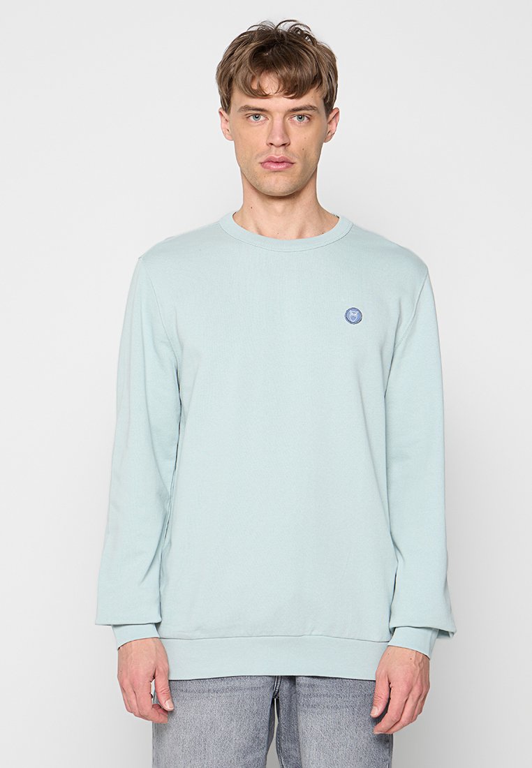 KnowledgeCotton Apparel Sweater lichtblauw