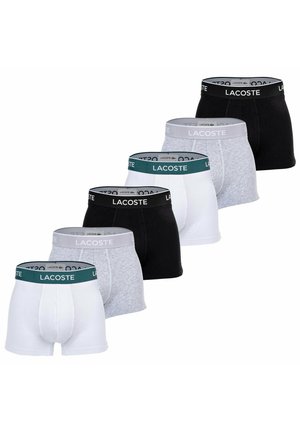 6ER PACK - CASUAL STRETCH LOGOBUND - Boxer brief - schwarz/grau/weiß