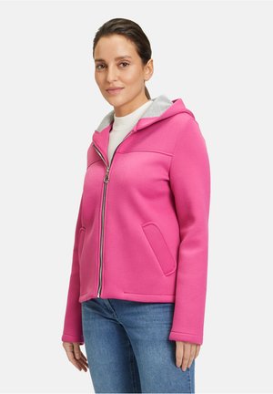 ÜBERGANGS MIT KAPUZE - Zip-up sweatshirt - fuchsia purple
