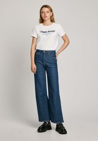Pepe Jeans Trükipildiga T-särk - white