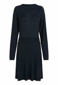 Tommy Hilfiger Stickad klänning - dark blue
