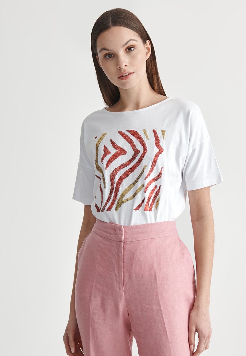 Damen T-Shirts | TATUUM MIZA T-Shirt print white/weiß - DM01697 Damen T-Shirts | TATUUM MIZA T-Shirt print white/weiß - DM01697