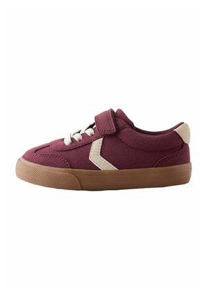Next, TOUCH FASTENING ELASTIC LACE TRAINERS . - Lauflernschuh - burgundy red