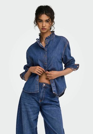 ONLY DENIM SHIRT ONLALARA DENIM SHIRT - Chemisier - medium blue denim