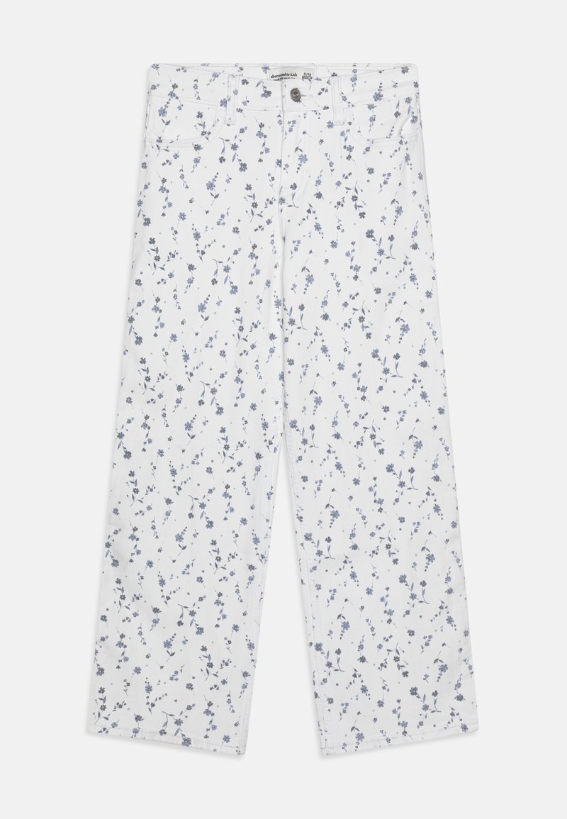 Abercrombie & Fitch Straight leg jeans white/white denim Zalando.ie