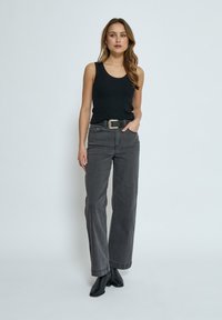 Desires DEANELI RIB TANK TOP. - Top - black