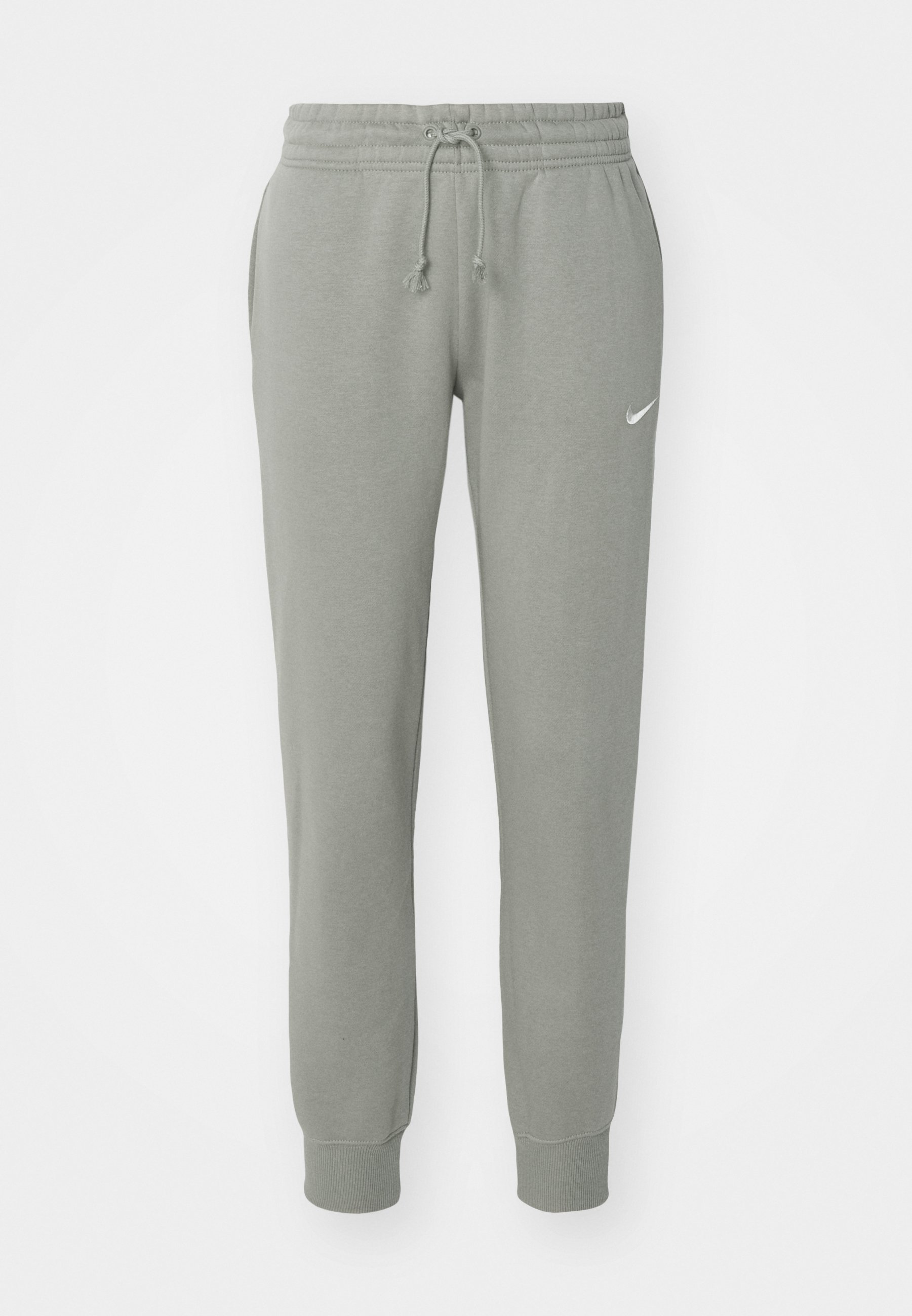 nike heritage velour cuffed sweatpants in light khaki