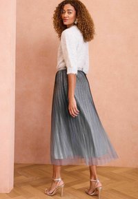 Love & Roses ENB GLITTER FULL MIDAXI  - REGULAR FIT - A-vonalú szoknya - grey