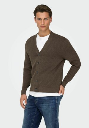 ONSTING  - Cardigan - coffee bean