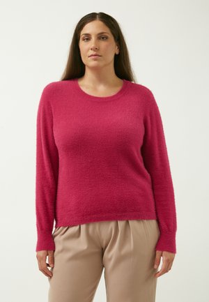 EMBELLISHED FLUFFY  - Fleecepullover - orchid