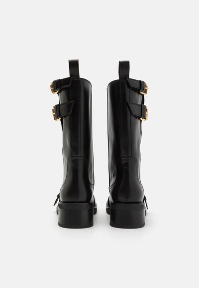 MOSCHINO STIVALE DONNA - Botas camperas - nero