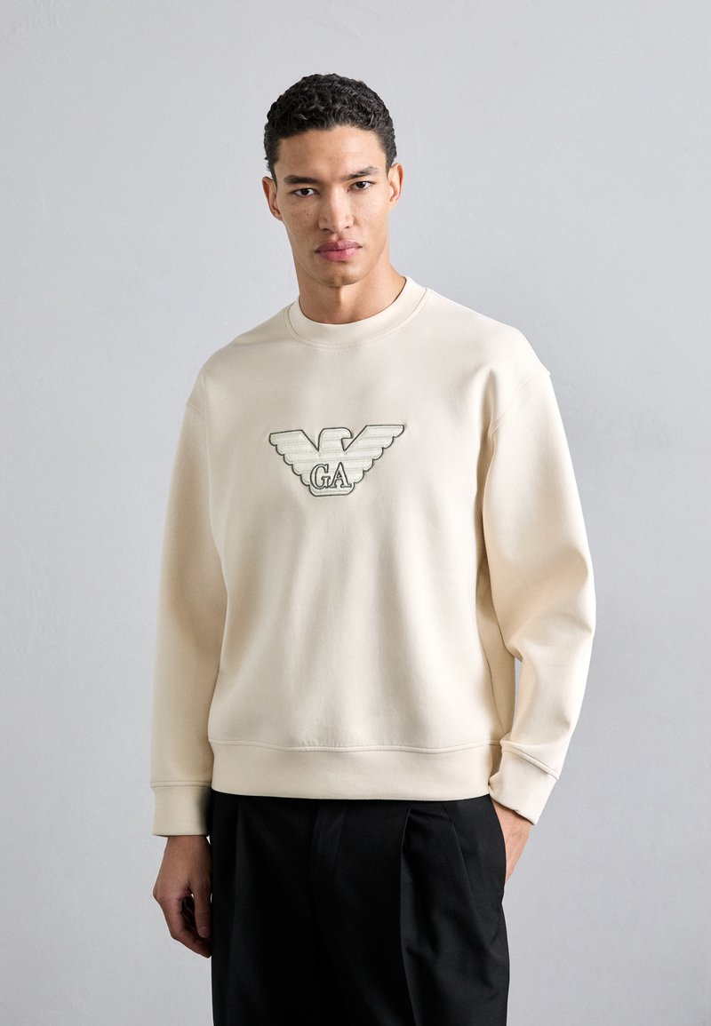 Emporio Armani Mikina - ecru
