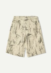 PRINTED BAGGY - BERMUDA - Denim shorts - evergreen