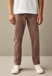 Next REGULAR FIT OVERDYED - Jean droit - rust brown