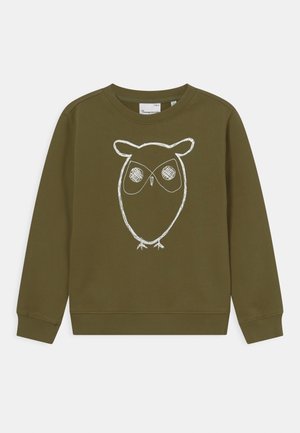 LOTUS OWL VEGAN - Sweater - capulet olive