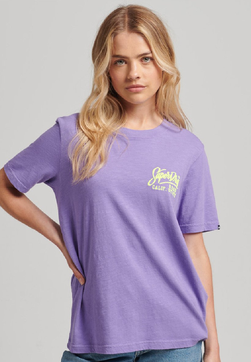 Purple printed t shirts Clearance