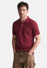 GANT REGULAR FIT - Poloshirt - wine red