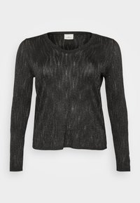 CARMELLA GLITTER V NECK - Pulóver - phantom