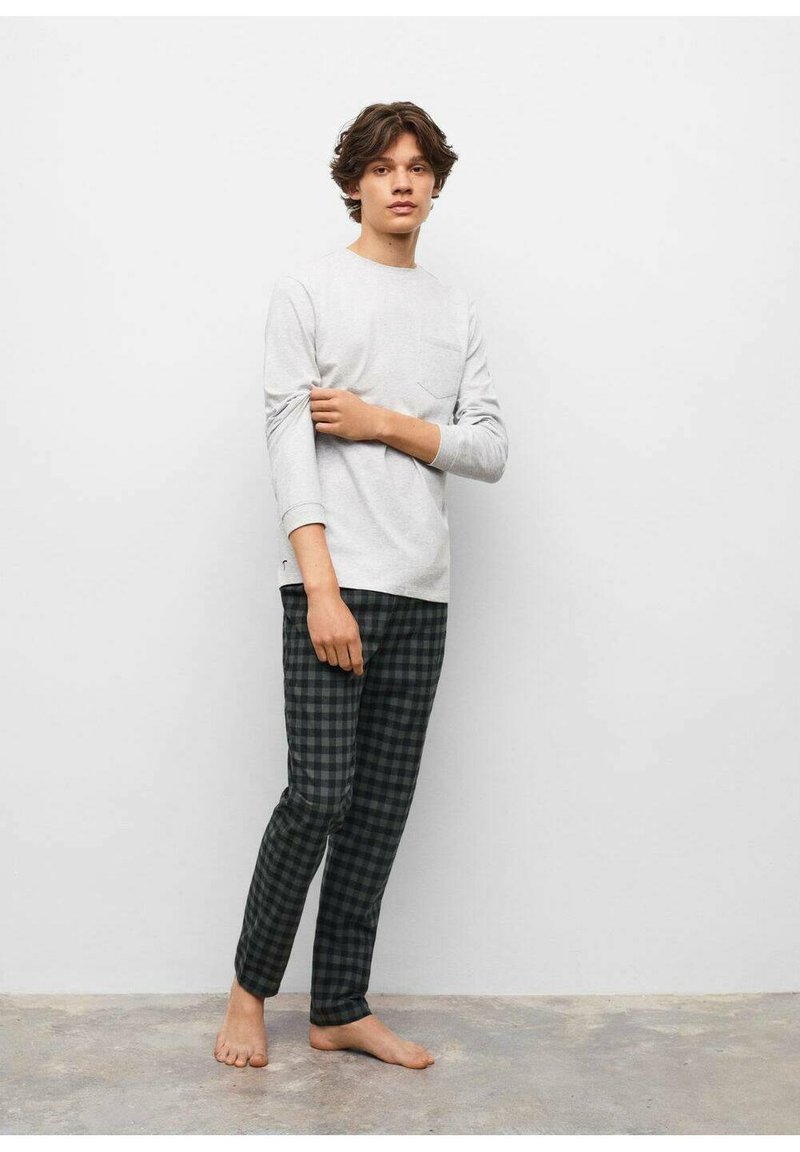 Mango Kids EDMOND Nachtwäsche Set gris anthracite/grau Zalando.at