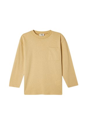 Camiseta de manga larga - beige