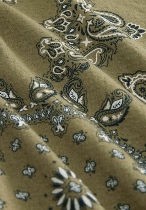 Next REGULAR FIT - PRINTED SHORT SLEEVE - Pluus - khaki green