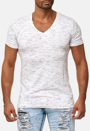 KURZARM - Basic T-shirt - weiss
