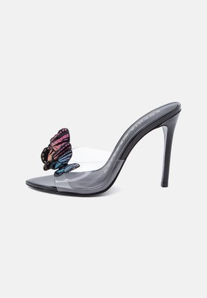 Sophia Webster VANESSA MULE - Mules med hæl - blue/flame