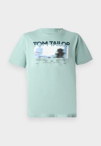 TOM TAILOR Camiseta estampada - dust green