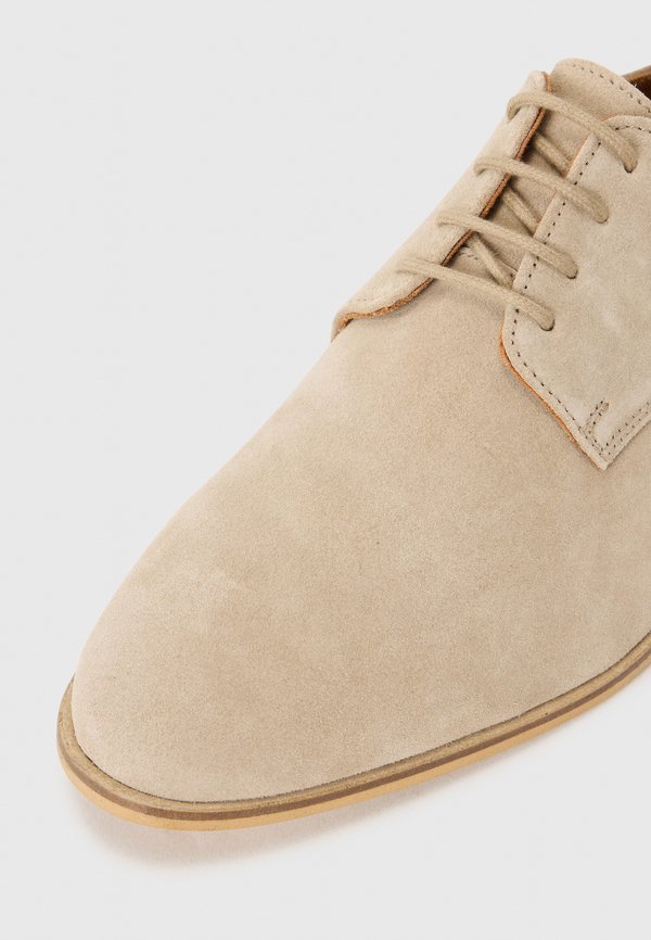 LEATHER - Smart lace-ups - taupe3