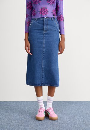 CLASSIC CARPENTER SKIRT - Jeansskjørt - classic blue