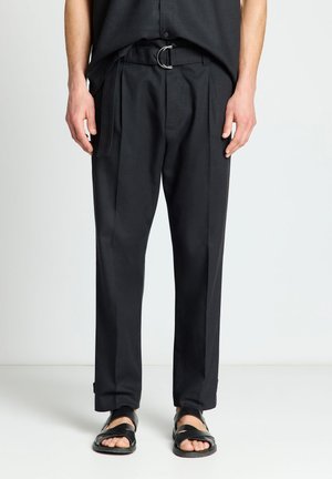 Calliope, PANTALONE LUNGO TINTA UNITA - Chino - nero