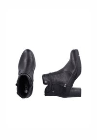 Rieker Bottines à plateau - schwarz