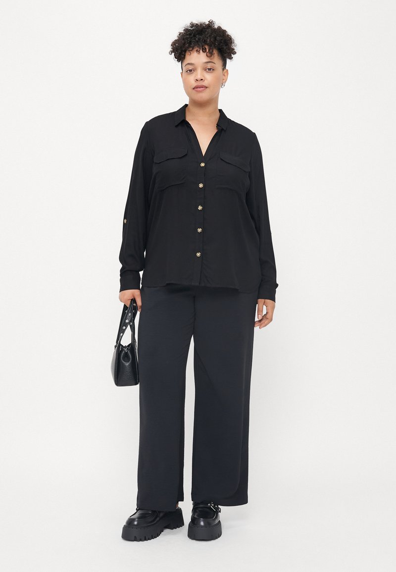 VERO MODA Vmbumpy L/S Shirt New Wvn Ga Noos Camicia